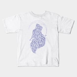 Wulf-blue Kids T-Shirt